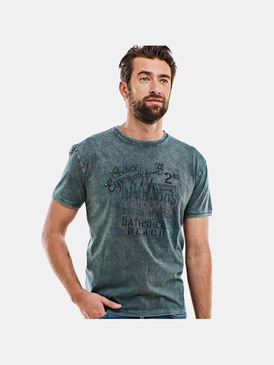 engbers Herren Rundhals T-Shirt Moosgrün 25138