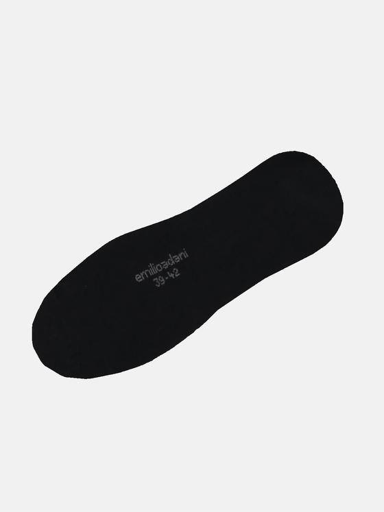 emilio adani Herren Sneakersocken Schwarz 30606