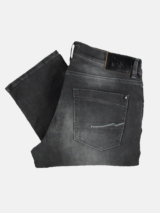 emilio adani Herren Jeans 5-Pocket Superstretch Grau 31893