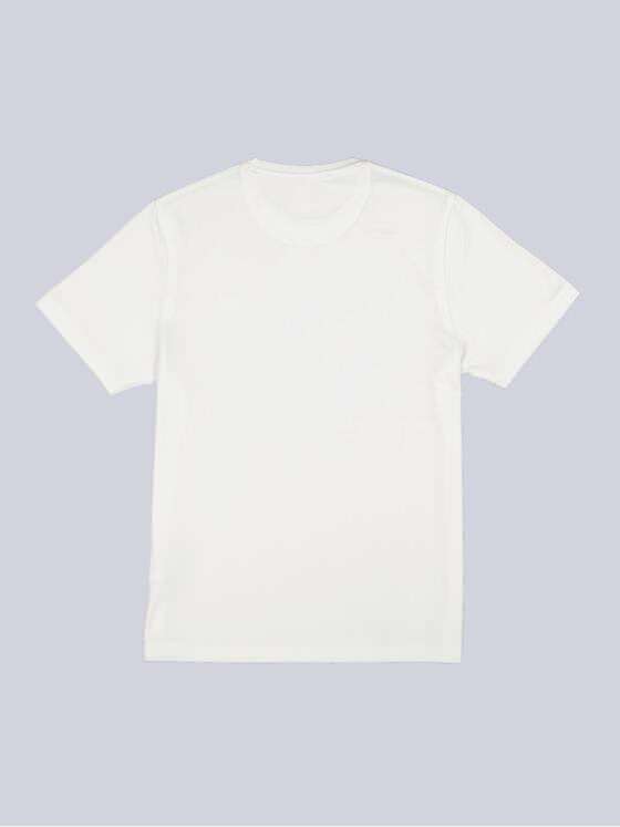 emilio adani Herren Basic-Shirt regular Weiß 35271