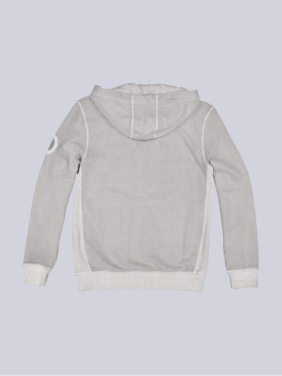 engbers Herren Sweatjacke mit Kapuze Silbergrau 36065