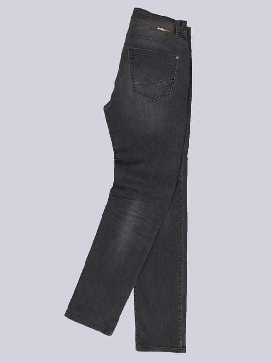 emilio adani Herren Super-Stretch-Jeans slim fit Grau 35592