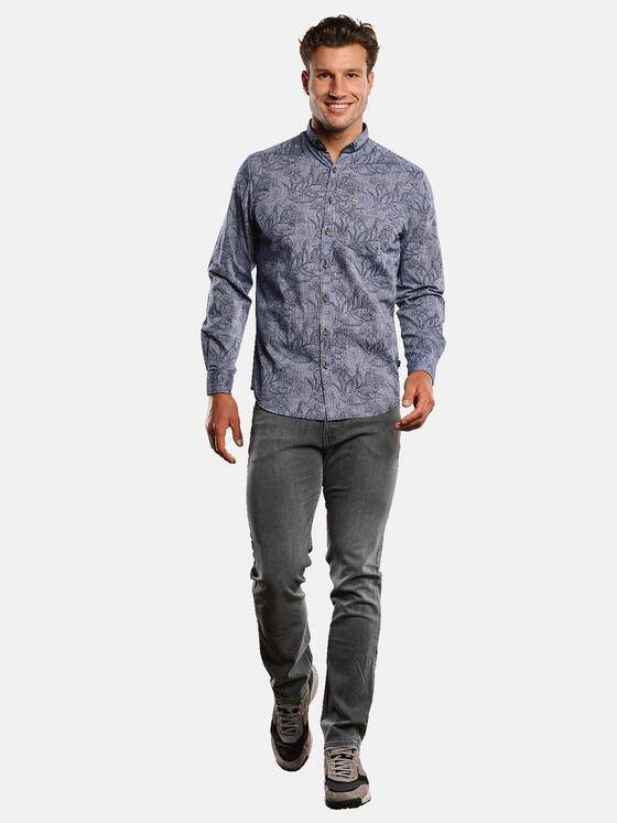 engbers Herren Hemd langarm Marineblau 33642
