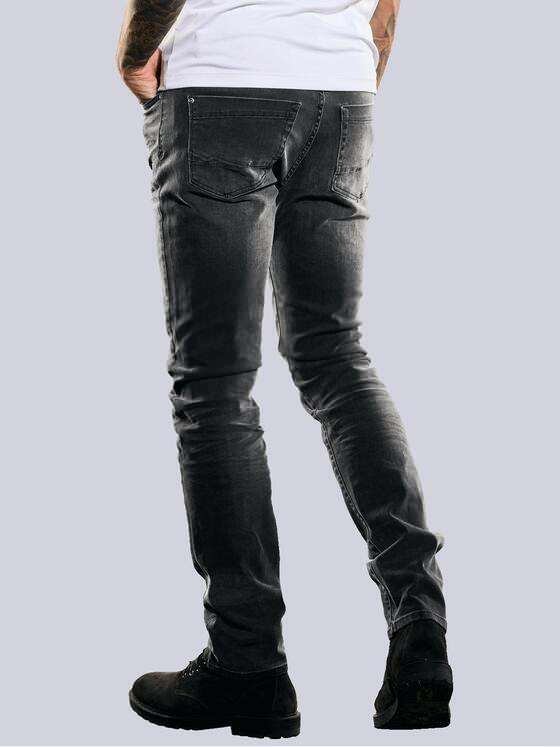 emilio adani Herren Super-Stretch-Jeans slim fit Grau 35592