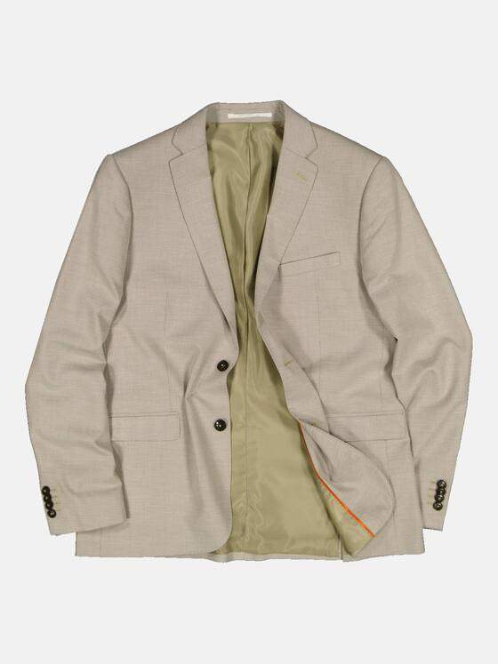 emilio adani Herren Anzug-Sakko slim fit Beige 34591