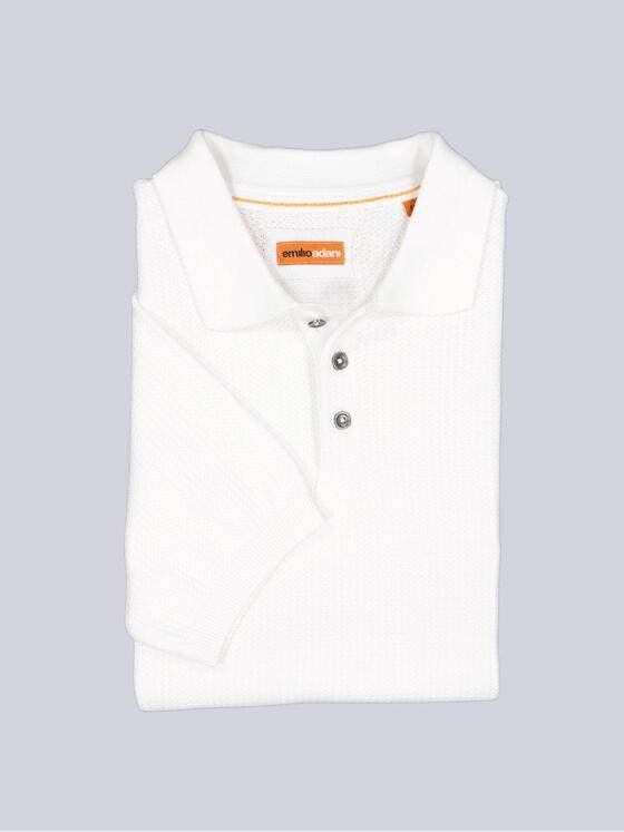 Herren Strick Polo-Shirt 38955
