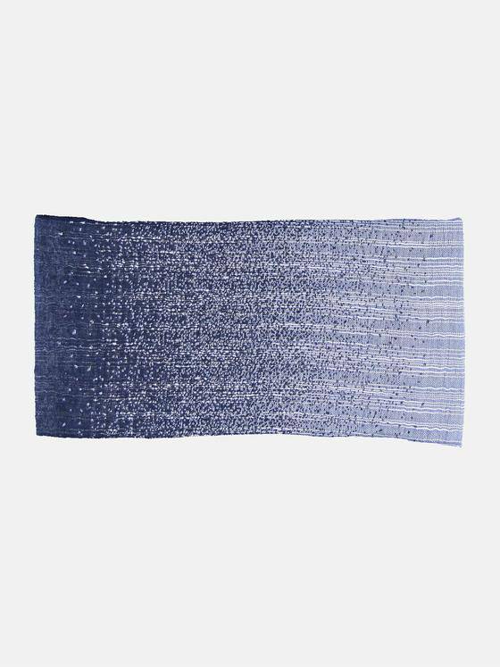 engbers Herren Schal gemustert Saphirblau 32188