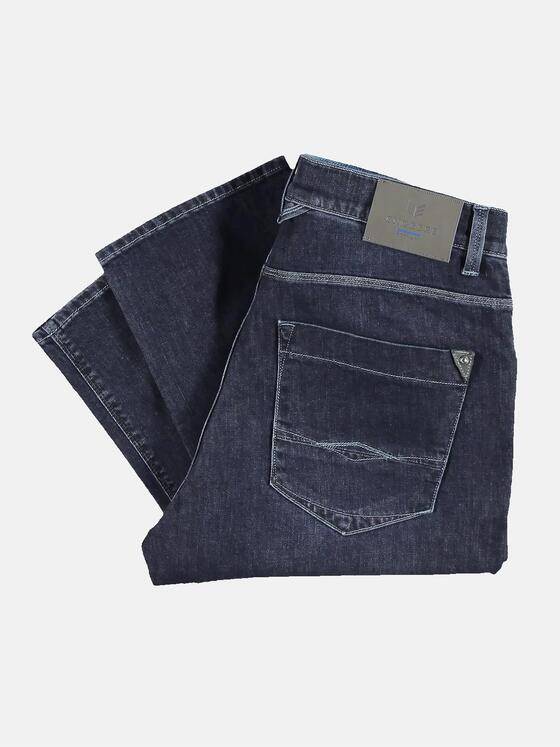 ENGBERS GERMANY Herren Jeans mit hochwertigem Comfort-Stretch-Material Marineblau 31479