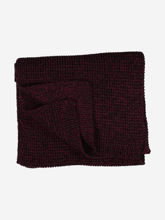 emilio adani Herren Schal uni Rot 37915