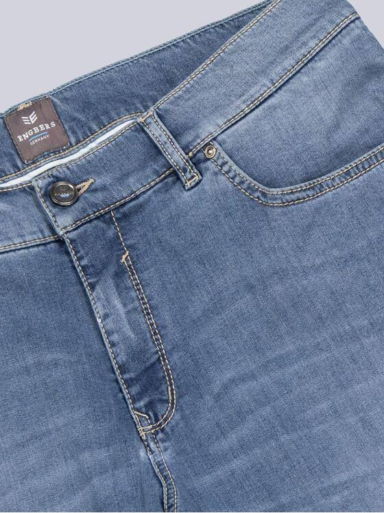 ENGBERS GERMANY Herren Super-Stretch-Jeans regular Hellblau 38861