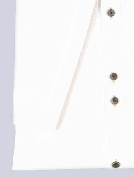 engbers Herren Kurzarm-Hemd uni Reinweiss 38771