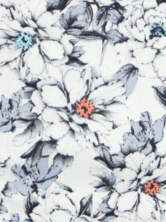 engbers Herren Langarm-Hemd All-Over-Print Anthrazit 32467