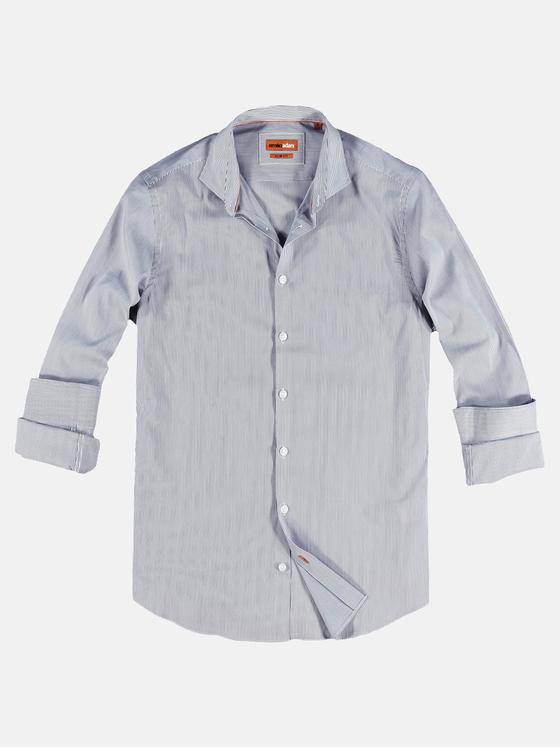 emilio adani Herren Classic Hemd Blau 29523