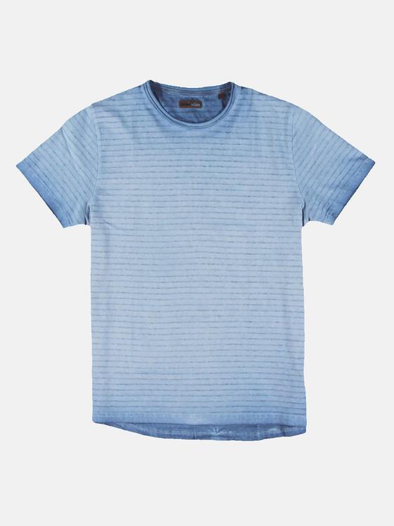 emilio adani Herren T-Shirt rundhals Türkis 31726