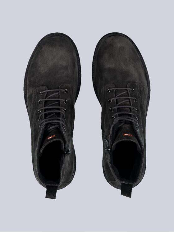 emilio adani Herren Boots mit Reißverschluss Grau 35457
