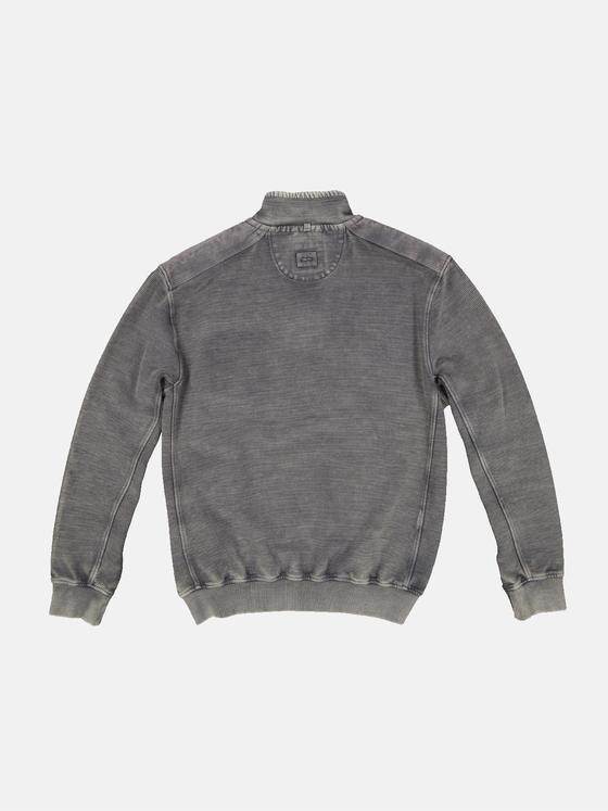 engbers Herren Sweatshirt mit Stehkragen Silbergrau 33761