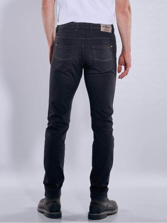engbers Herren Super-Stretch-Jeans slim fit Schwarz 37626