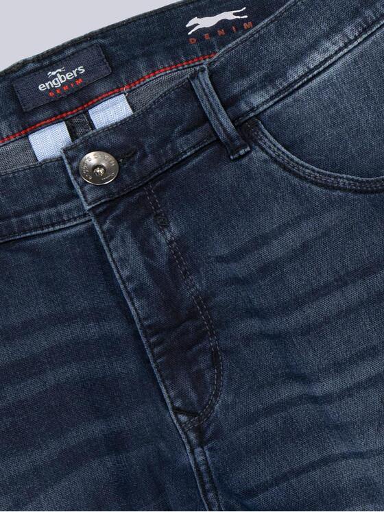 engbers Herren Super-Stretch-Jeans regular Marineblau 38651
