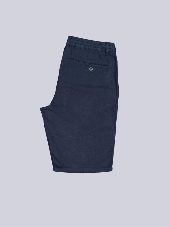 engbers Herren Chino-Bermuda mit Tunnelzug Marineblau 38941