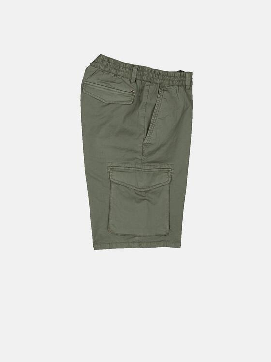 emilio adani Herren Bermuda regular Grün 34995
