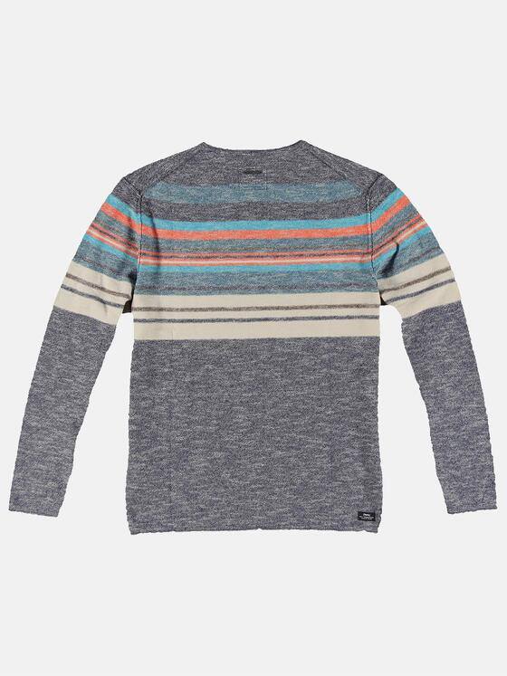 engbers Herren Pullover gestreift Saphirblau 31961