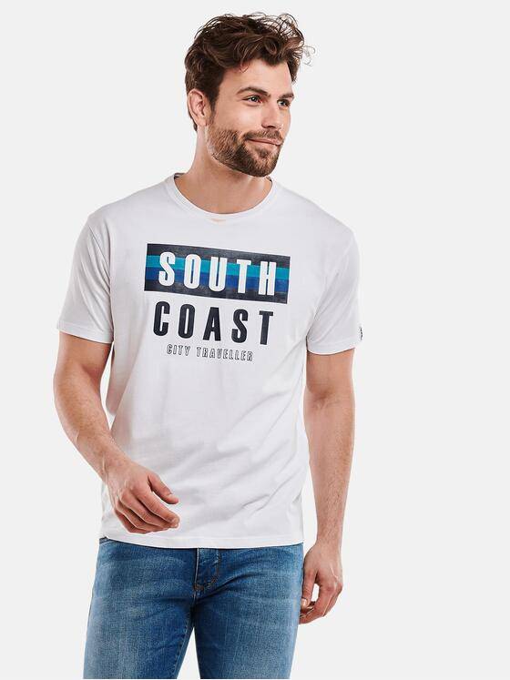 engbers Herren Rundhals T-Shirt Reinweiss 27344