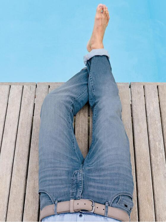 engbers Herren Super-Stretch-Jeans regular Blau 36655