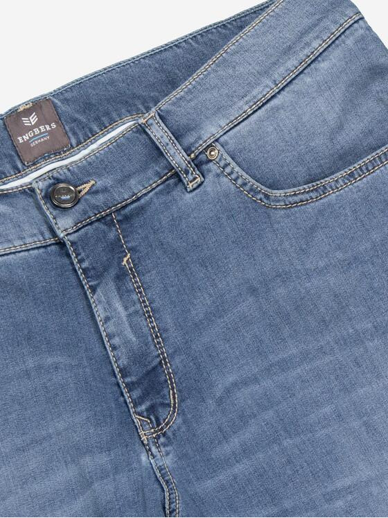 ENGBERS GERMANY Herren Super-Stretch-Jeans regular Blau 37038