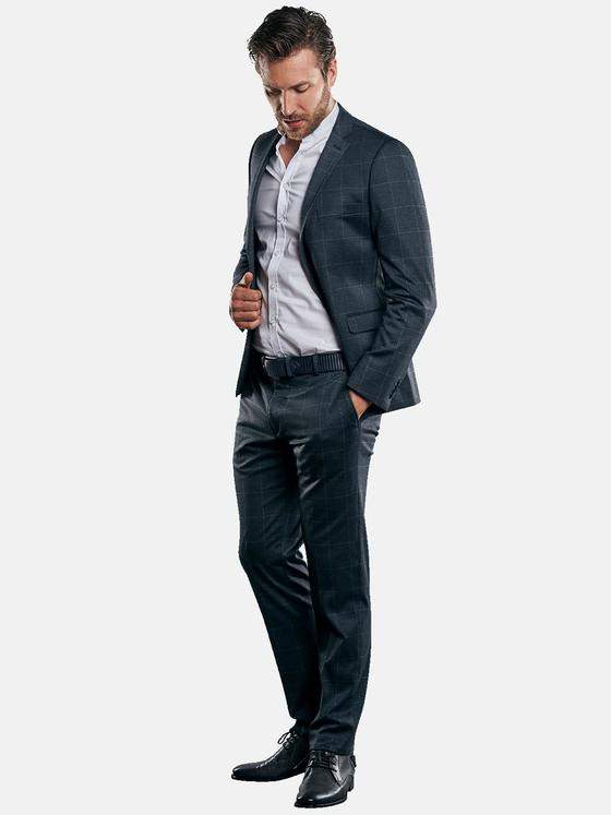 emilio adani Herren Anzugsakko slim fit Grau 30126