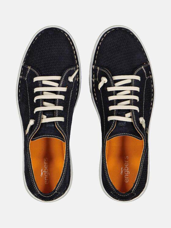 engbers Herren Sportiver Sneaker Marineblau 32610