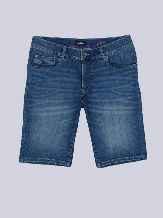 engbers Herren Jeans-Shorts regular Mittelblau 39019