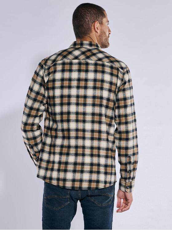 engbers Herren Overshirt kariert Braun 37852