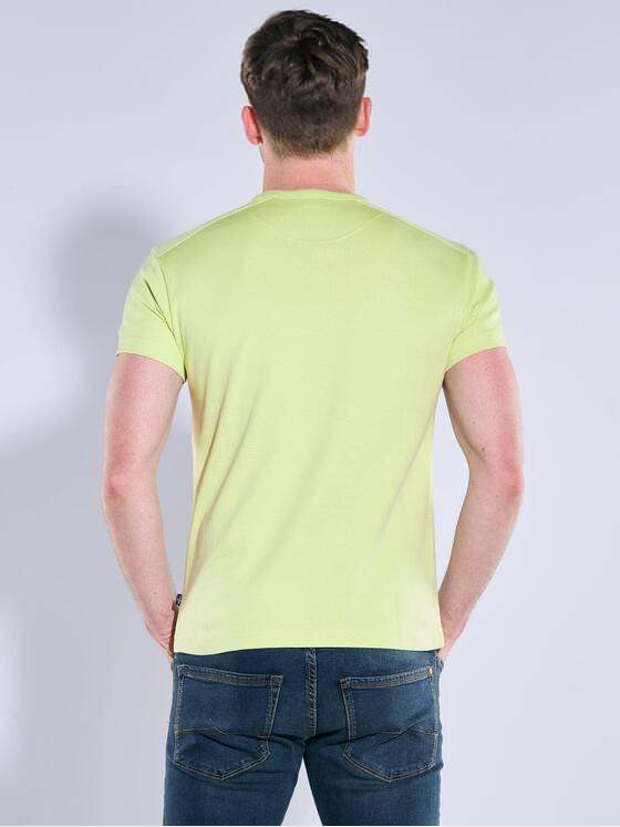 engbers Herren T-Shirt "My Favorite" organic Hellgelb 38844