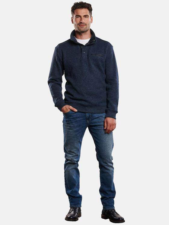 engbers Herren Sweatshirt Stehbund Royalblau 32300