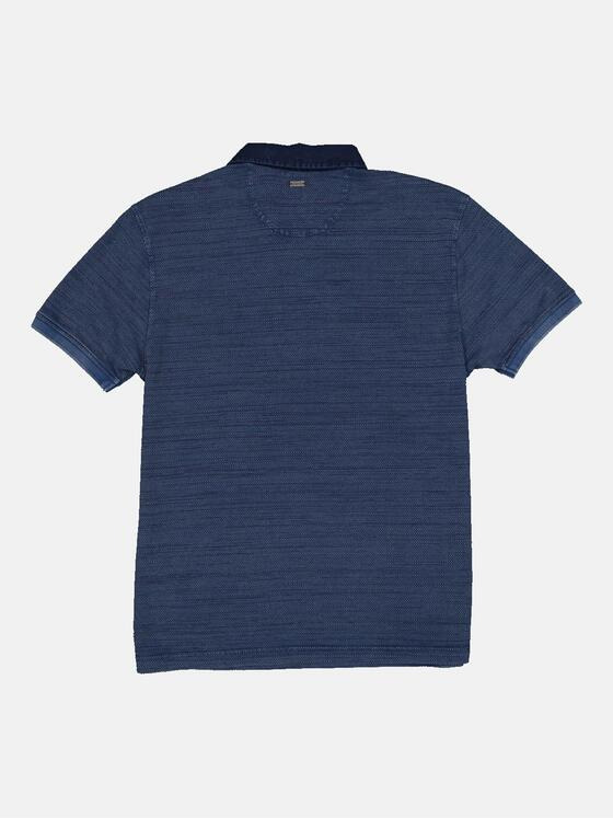 engbers Herren Polo-Shirt regular Blau 35087