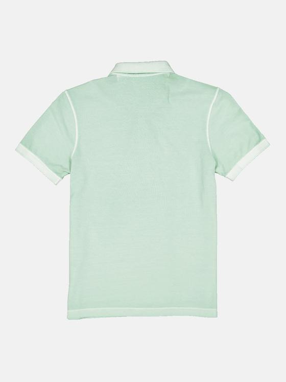 emilio adani Herren Polo-Shirt slim fit Türkis 35021