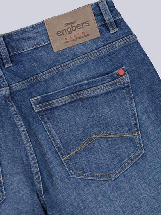 engbers Herren Super-Stretch-Jeans slim fit Blau 36256