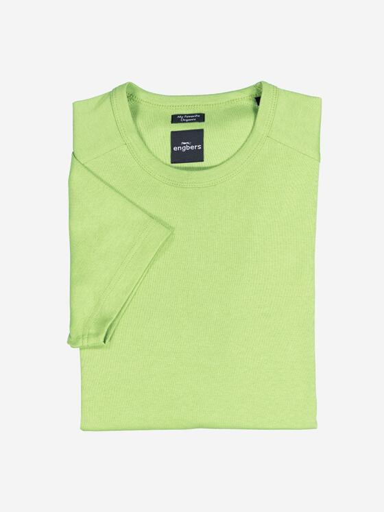 engbers Herren Basic-Shirt "My Favorite" organic Grün 34502