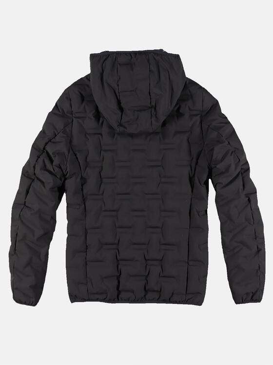 emilio adani Herren Outdoor Jacke mit getapter Oberfläche Schwarz 30156