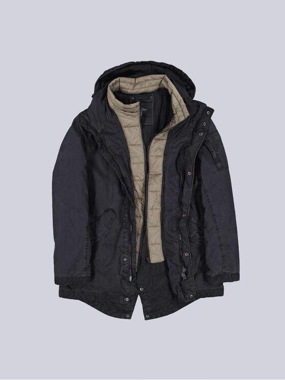 engbers Herren Jacke mit heraustrennbarem Inlet Saphirblau 39307