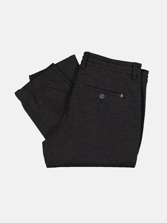 emilio adani Herren Chino meliert Grau 34885