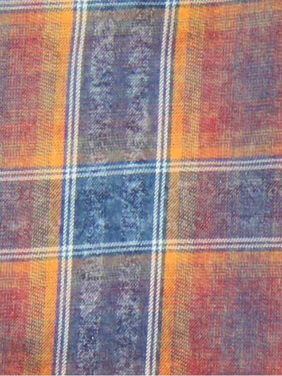 engbers Herren Speziell gewaschenes Karohemd Dunkelorange 31270