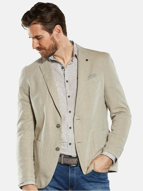 engbers Herren Freizeit-Sakko regular Beige 34496