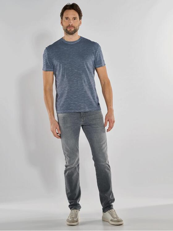 engbers Herren T-Shirt meliert Indigoblau 36333