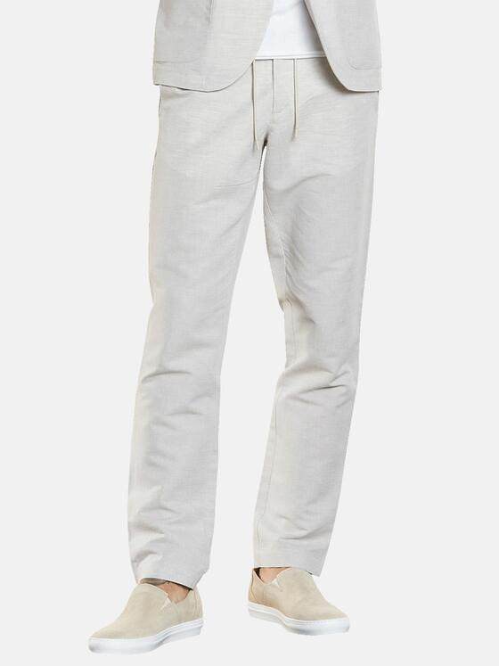 emilio adani Herren Anzughose slim fit Beige 34597