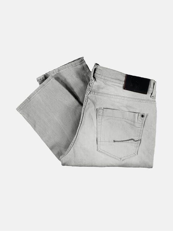 emilio adani Herren Stylische Supertretch Denim Grau 29274