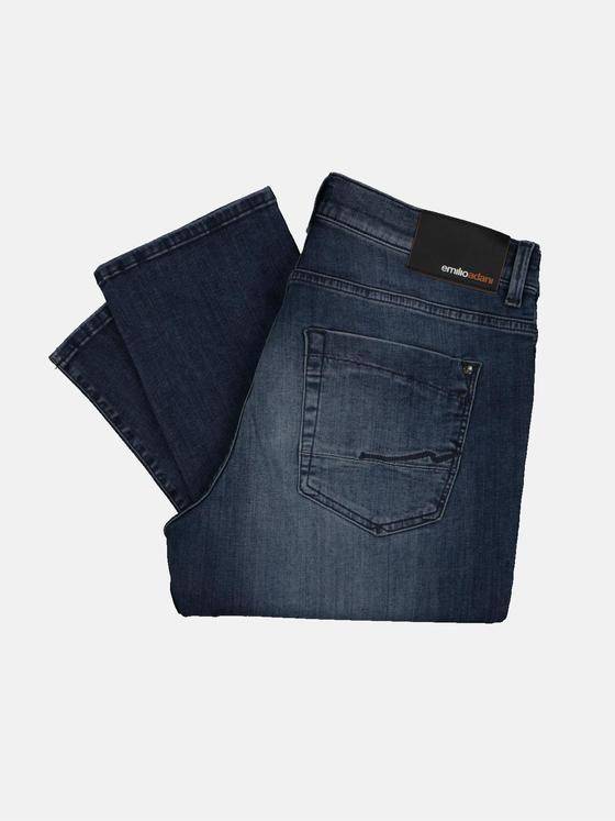 emilio adani Herren Jeans Slim Fit Blau 34378