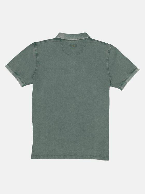 emilio adani Herren Polo-Shirt uni Grün 33412