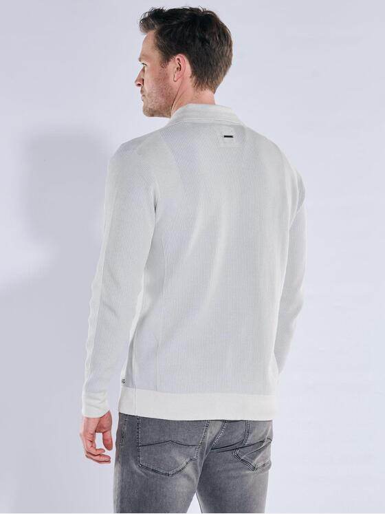 engbers Herren Modisches Strick Overshirt Silbergrau 40479