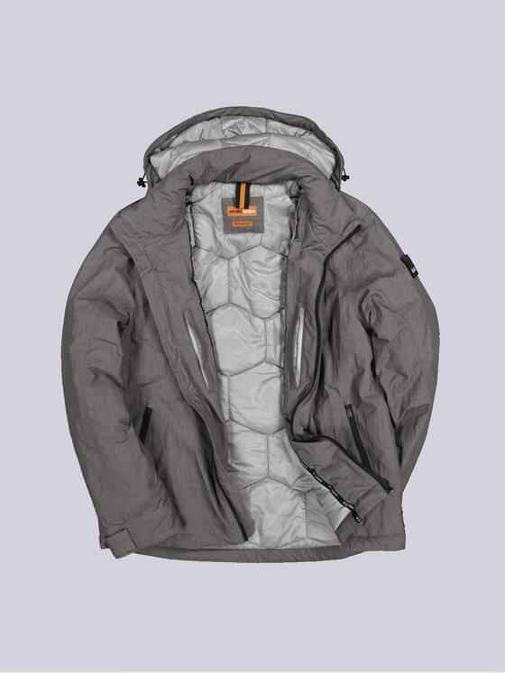 emilio adani Herren Jacke mit abnehmbarer Kapuze Beige 35846